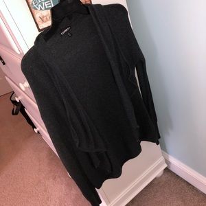 Express Dark Gray Cardigan